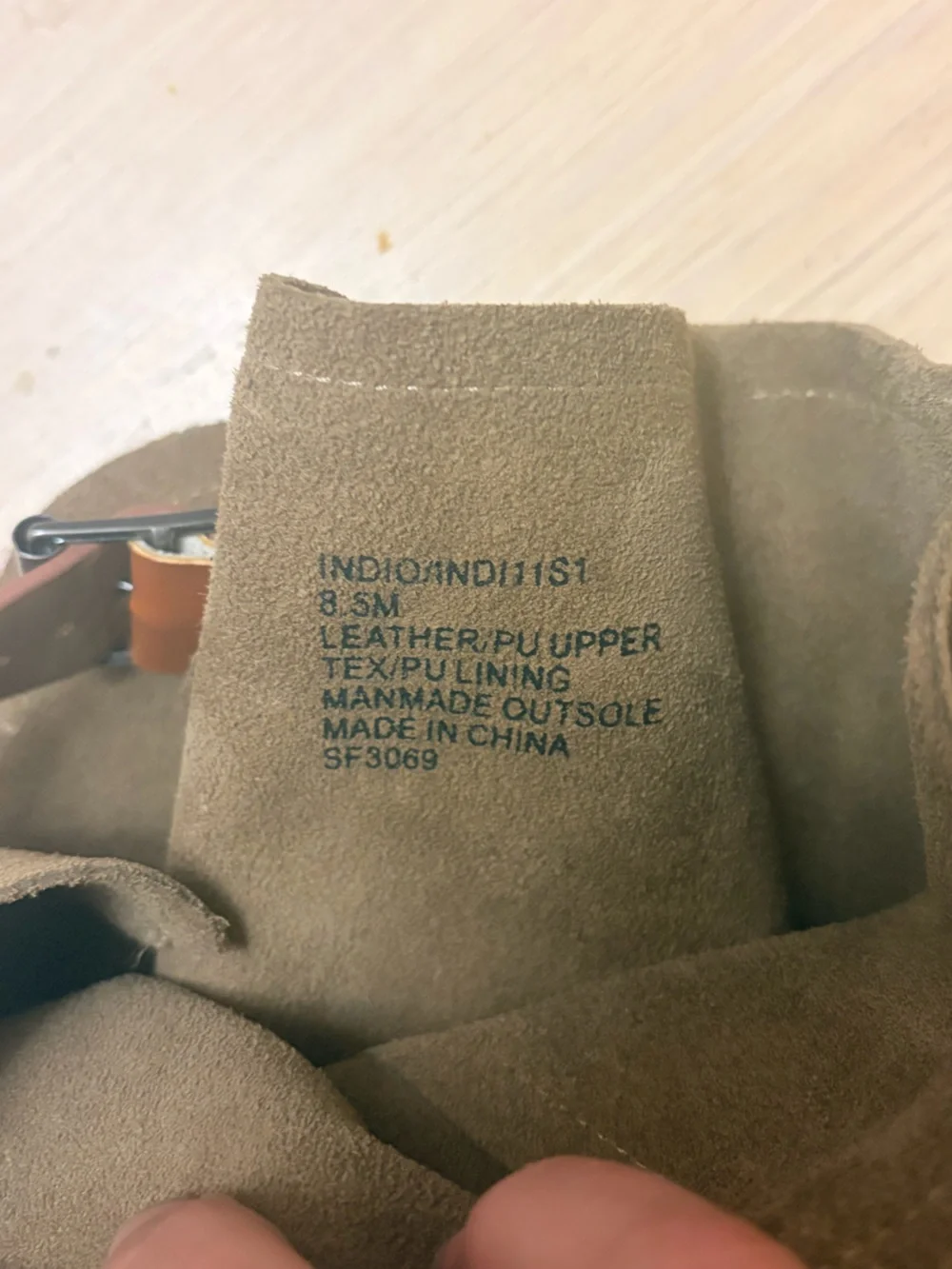 Steve Madden Taupe Indio Boots